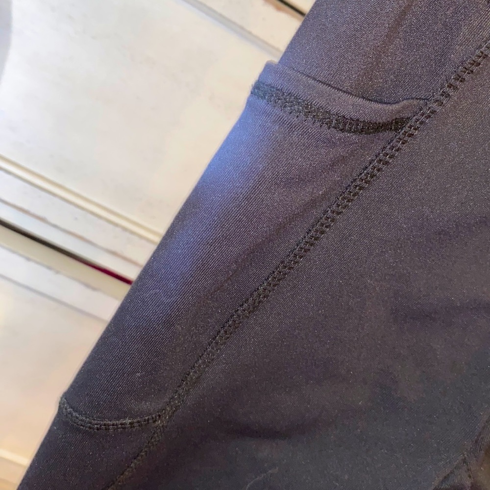 Threads 4 Thought black tights leggings workout athletic gear yoga pants size 6‌ - Picture 3 of 4